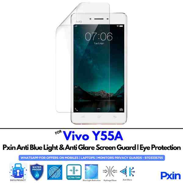 Anti Blue Light and Anti Glare Screen Guard for Vivo Y55A Mobile Anti Blue Light and Anti Glare Screen Guard for Vivo Y55A Mobile