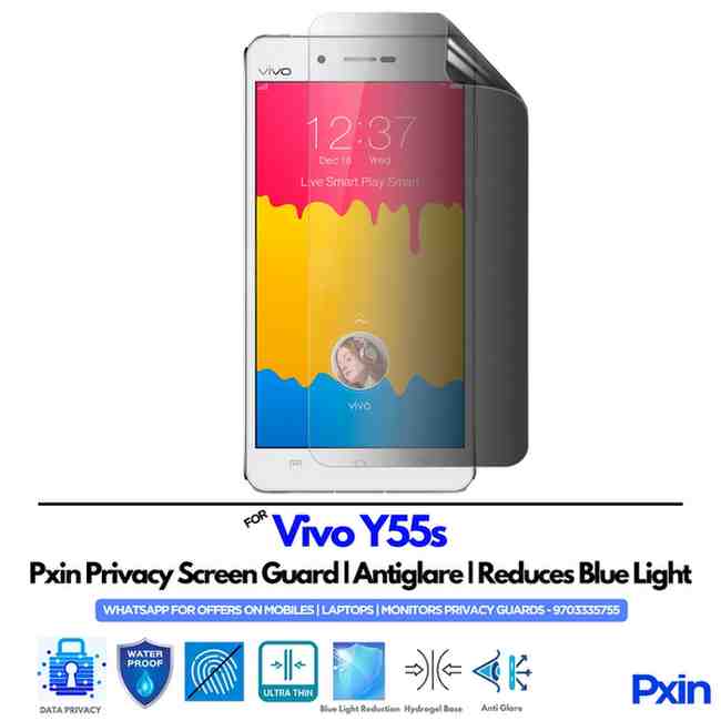 Vivo Y55s Mobile Privacy Screen Guard Vivo Y55s Mobile Privacy Screen Guard