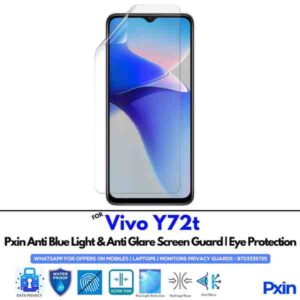 Anti Blue Light and Anti Glare Screen Guard for Vivo Y72t Mobile
