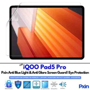 iQOO Pad5 Pro Anti Bluelight and Anti Glare Screen Guard