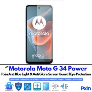 Motorola Moto G 34 Power Anti Glare Screen Guard