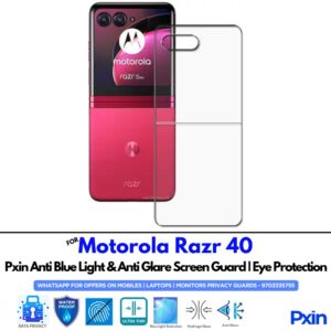 Motorola Razr 40 Anti Glare Screen Guard