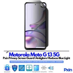 Motorola Moto G13 5G Privacy Screen Guard
