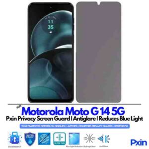 Motorola Moto G14 5G Privacy Screen Guard