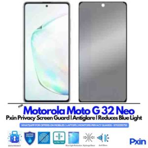Motorola Moto G32 Neo Privacy Screen Guard