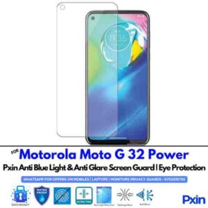 MotorolaMotoG32Power Mobile Anti Blue Light and Anti Glare Screen Guard