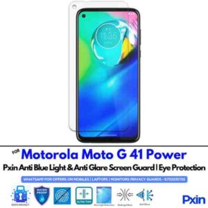 MotorolaMotoG41Power Mobile Anti Blue Light and Anti Glare Screen Guard