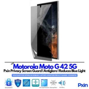 Motorola Moto G42 5G Privacy Screen Guard
