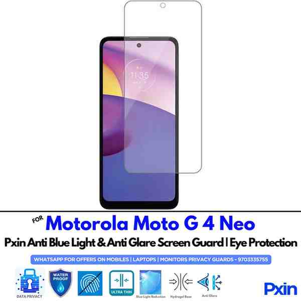 MotorolaMotoG4Neo Mobile Anti Blue Light and Anti Glare Screen Guard MotorolaMotoG4Neo Mobile Anti Blue Light and Anti Glare Screen Guard