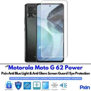 MotorolaMotoG62Power Mobile Anti Blue Light and Anti Glare Screen Guard