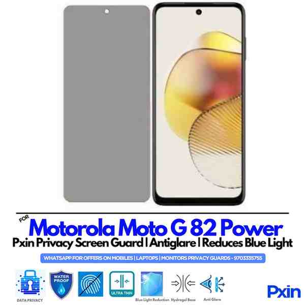 Motorola Moto G82 Power Privacy Screen Guard Motorola Moto G82 Power Privacy Screen Guard