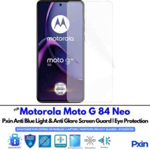 MotorolaMotoG84Neo Mobile Anti Blue Light and Anti Glare Screen Guard