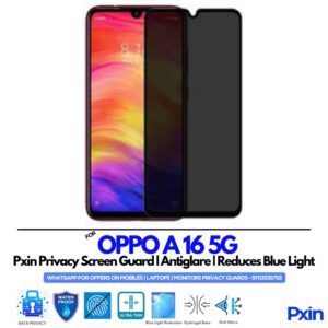 OPPO A 16 5G Privacy Screen Guard