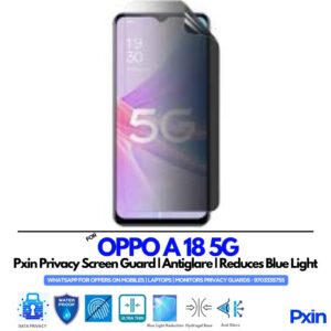 OPPO A 18 5G Privacy Screen Guard