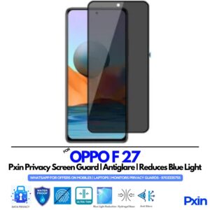 OPPO F 27 Privacy Screen Guard
