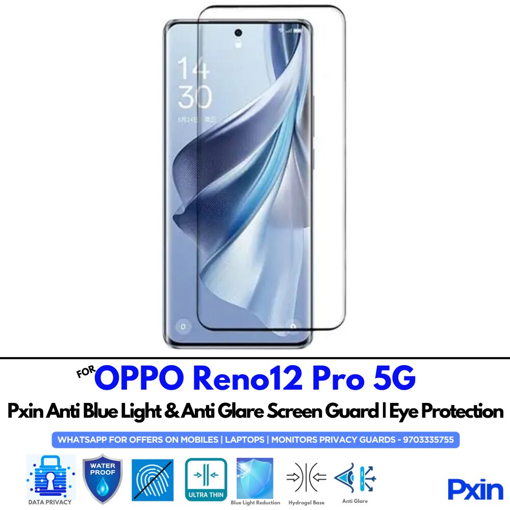 OPPO Reno12 Pro 5G Anti Glare Screen Guard OPPO Reno12 Pro 5G Anti Glare Screen Guard