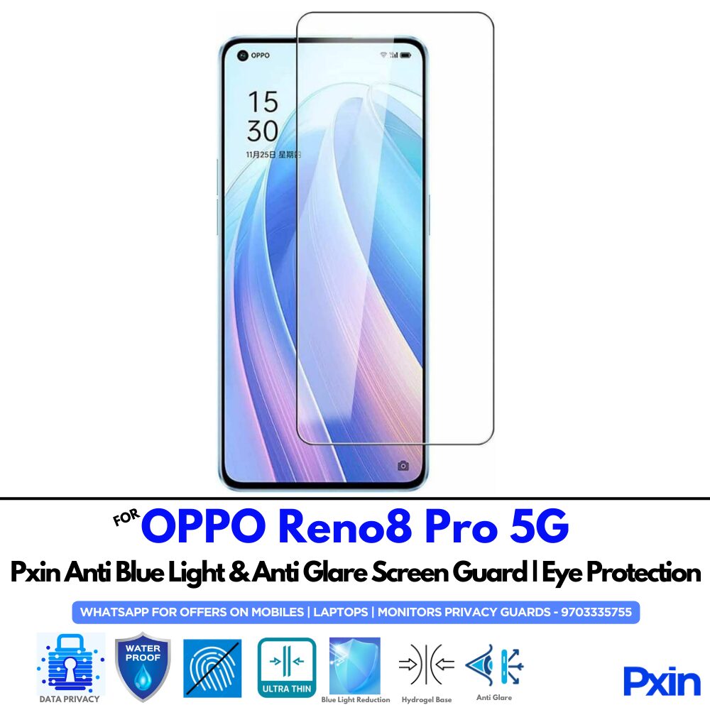 OPPO Reno8 Pro 5G Anti Glare Screen Guard OPPO Reno8 Pro 5G Anti Glare Screen Guard