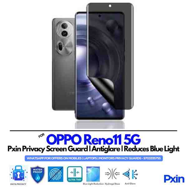 OPPO Reno 115G Privacy Screen Guard OPPO Reno 115G Privacy Screen Guard