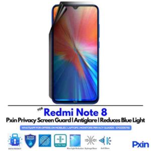 Redmi Note 8 Mobile Privacy Screen Guard