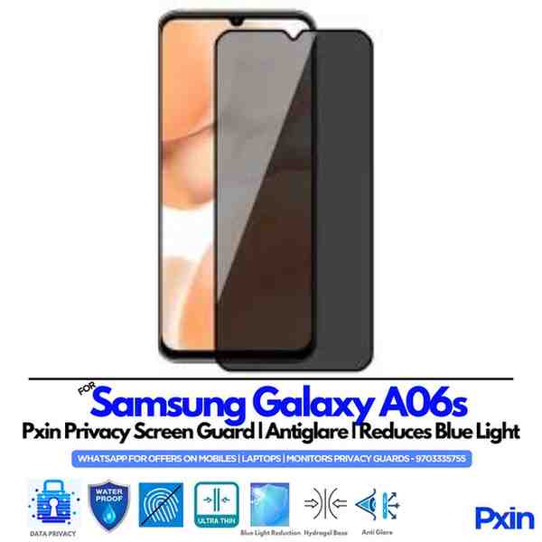 Samsung Galaxy A06s Privacy Screen Guard Samsung Galaxy A06s Privacy Screen Guard