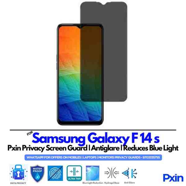 Samsung Galaxy F14s Privacy Screen Guard Samsung Galaxy F14s Privacy Screen Guard