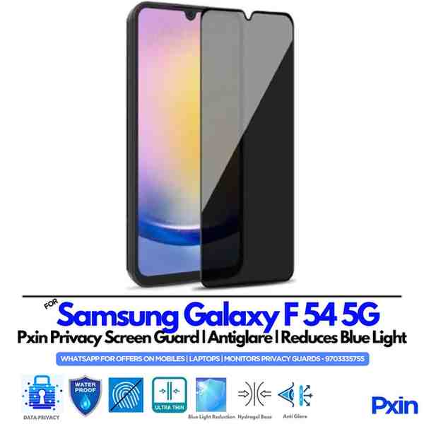Samsung Galaxy F54 5G Privacy Screen Guard Samsung Galaxy F54 5G Privacy Screen Guard