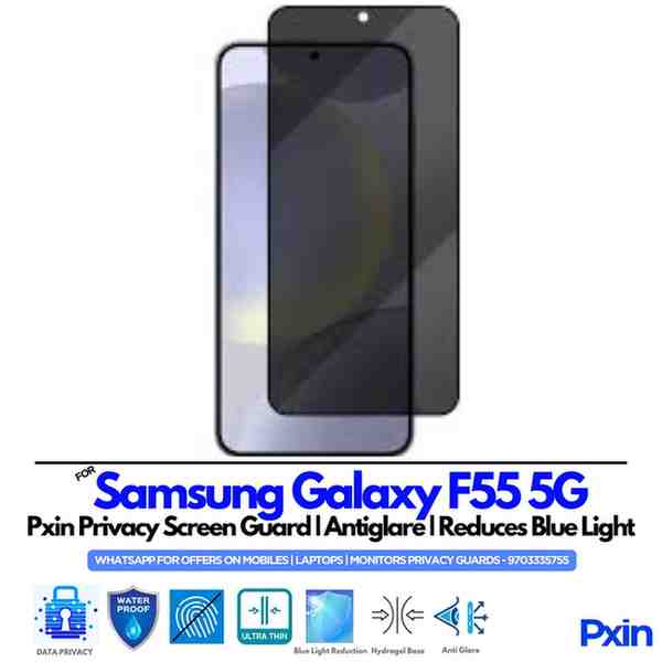 Samsung Galaxy A 55 5G Privacy Screen Guard Samsung Galaxy A 55 5G Privacy Screen Guard