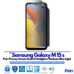 Samsung Galaxy M15 s Privacy Screen Guard