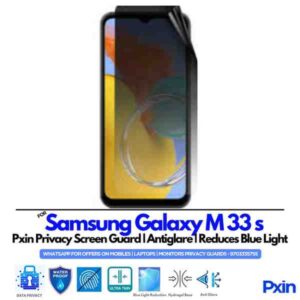 Samsung Galaxy M 33 s Privacy Screen Guard