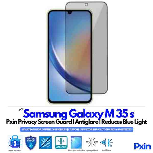 Samsung Galaxy M35 s Privacy Screen Guard Samsung Galaxy M35 s Privacy Screen Guard
