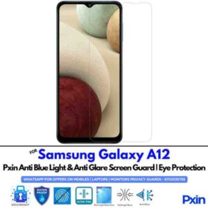 SamsungGalaxyA12 Mobile Anti Blue Light and Anti Glare Screen Guard