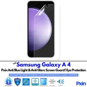 SamsungGalaxyA4 Mobile Anti Blue Light and Anti Glare Screen Guard