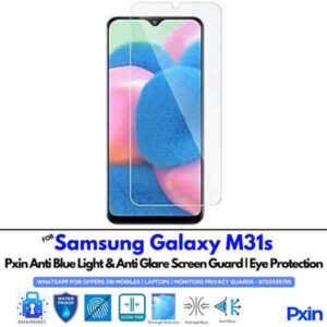 SamsungGalaxyM31s Mobile Anti Blue Light and Anti Glare Screen Guard