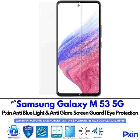 SamsungGalaxyM535G Mobile Anti Blue Light and Anti Glare Screen Guard SamsungGalaxyM535G Mobile Anti Blue Light and Anti Glare Screen Guard