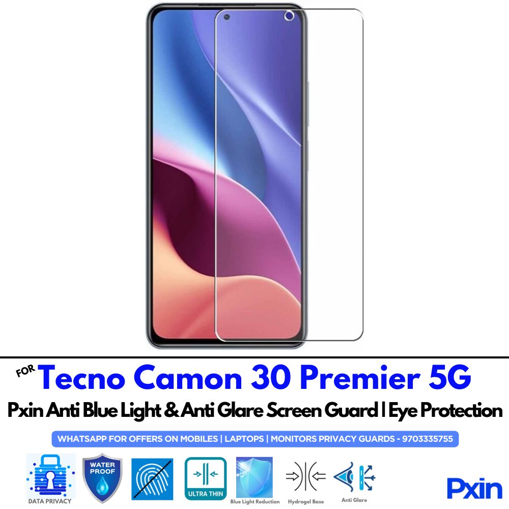 Tecno Camon 30 Premier 5G Anti Glare Screen Guard Tecno Camon 30 Premier 5G Anti Glare Screen Guard