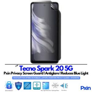 Tecno Spark 20 5G Privacy Screen Guard