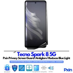 Tecno Spark 8 5G Privacy Screen Guard