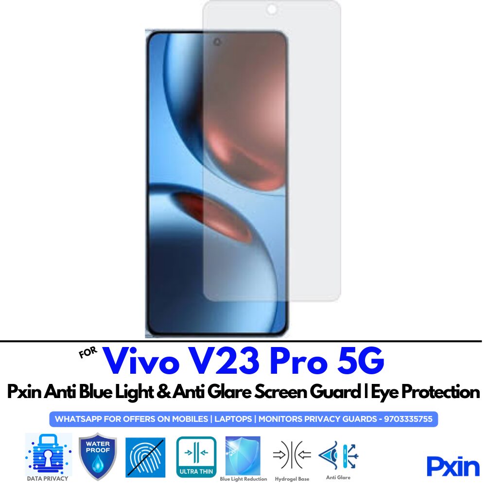Vivo V23 Pro 5G Anti Glare Screen Guard Vivo V23 Pro 5G Anti Glare Screen Guard