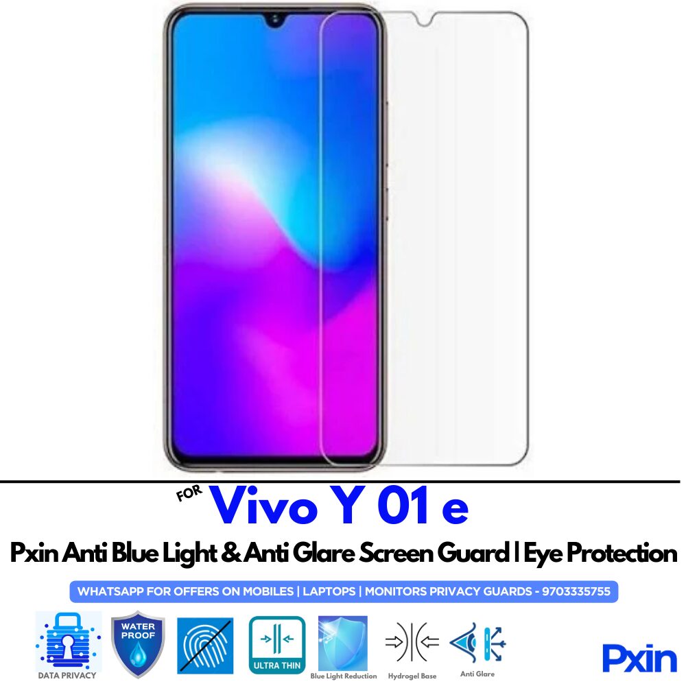 Vivo Y 01 e Anti Glare Screen Guard Vivo Y 01 e Anti Glare Screen Guard