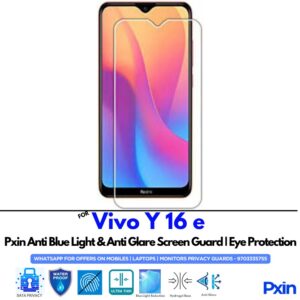 Vivo Y 16 e Anti Glare Screen Guard