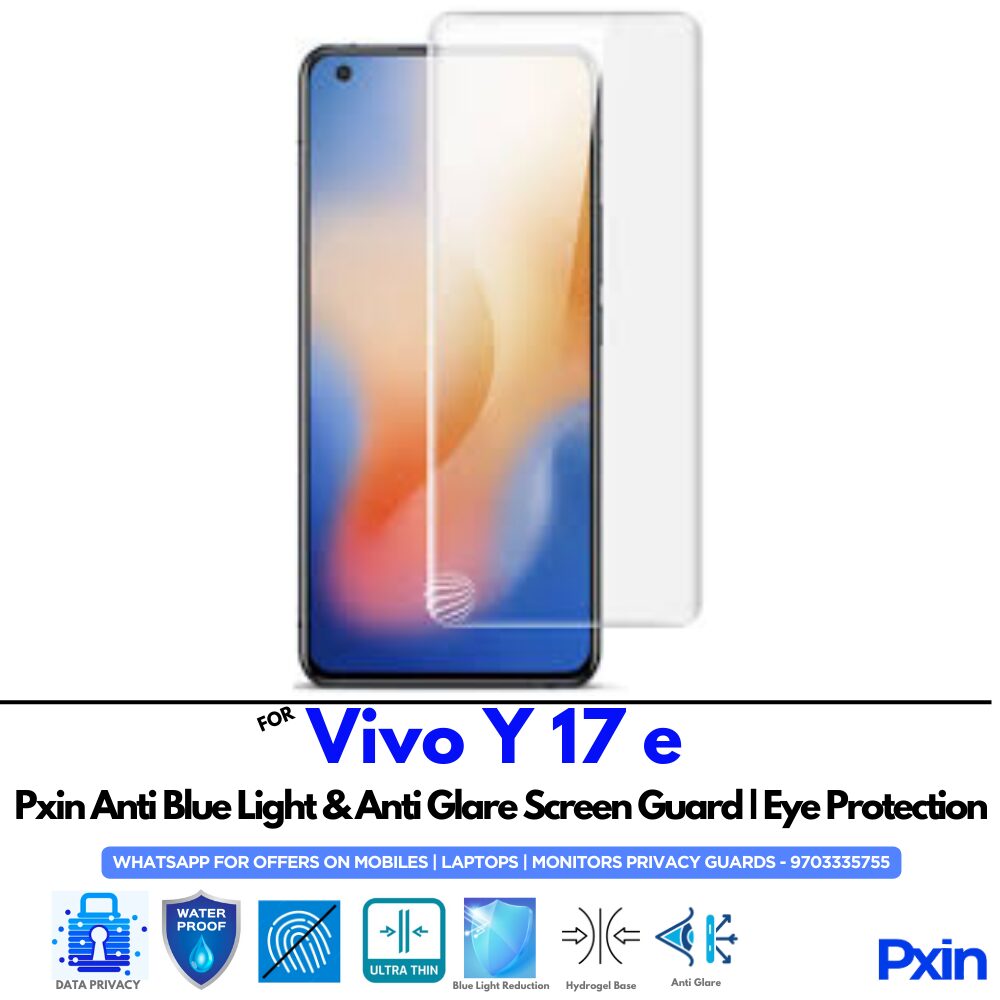 Vivo Y 17 e Anti Glare Screen Guard Vivo Y 17 e Anti Glare Screen Guard