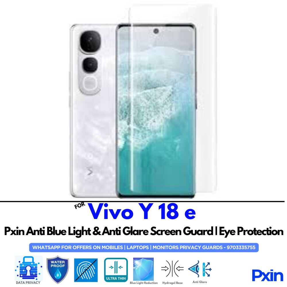 Vivo Y 18 e Anti Glare Screen Guard Vivo Y 18 e Anti Glare Screen Guard