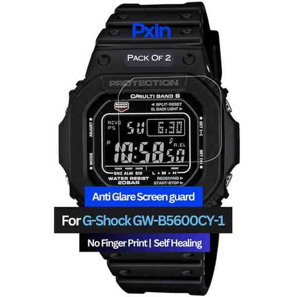 G-Shock GW-B5600CY-1 Smartwatch Anti Glare Screen Guard G-Shock GW-B5600CY-1 Smartwatch Anti Glare Screen Guard