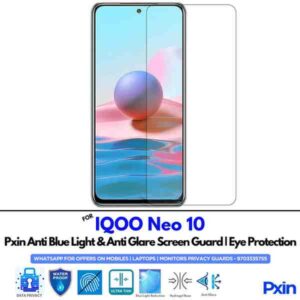 Anti Blue Light and Anti Glare Screen Guard for IQOO Neo 10 Mobile