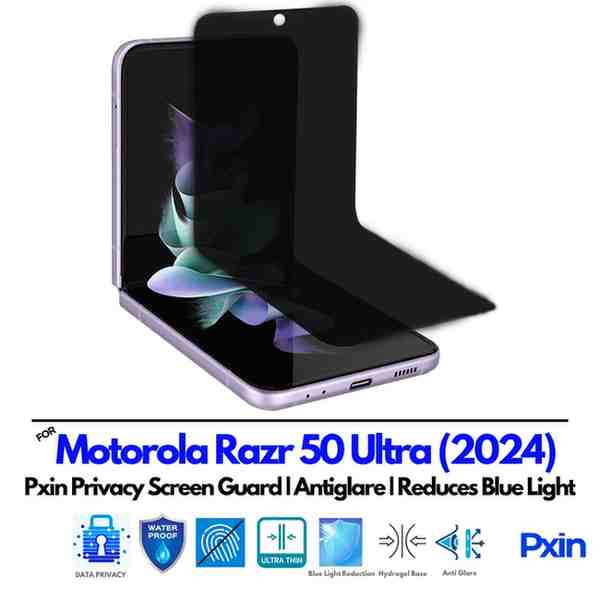 MotorolaRazr50Ultra2024 Motorola Razr 50 Ultra (2024) Privacy Screen Guard