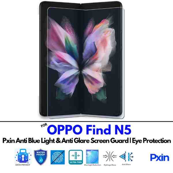Anti Blue Light and Anti Glare Screen Guard for OPPO Find N5 Anti Blue Light and Anti Glare Screen Guard for OPPO Find N5