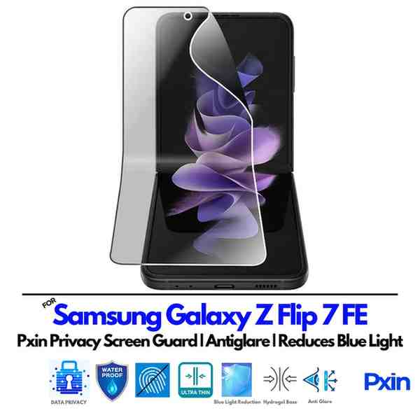 Samsung Galaxy Z Flip 7 FE Privacy Screen Guard Samsung Galaxy Z Flip 7 FE Privacy Screen Guard