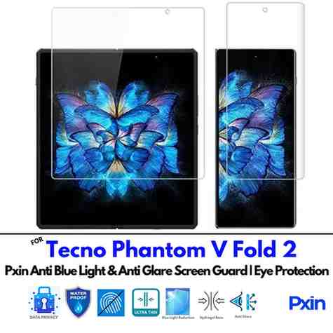 Anti Blue Light and Anti Glare Screen Guard for Tecno Phantom V Fold 2 Anti Blue Light and Anti Glare Screen Guard for Tecno Phantom V Fold 2