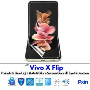 Anti Blue Light and Anti Glare Screen Guard for Vivo X Flip