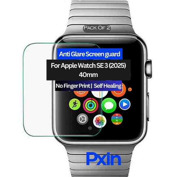 Apple Watch SE 3 2025 40mm Anti Glare Screen Guard Apple Watch SE 3 2025 40mm Anti Glare Screen Guard